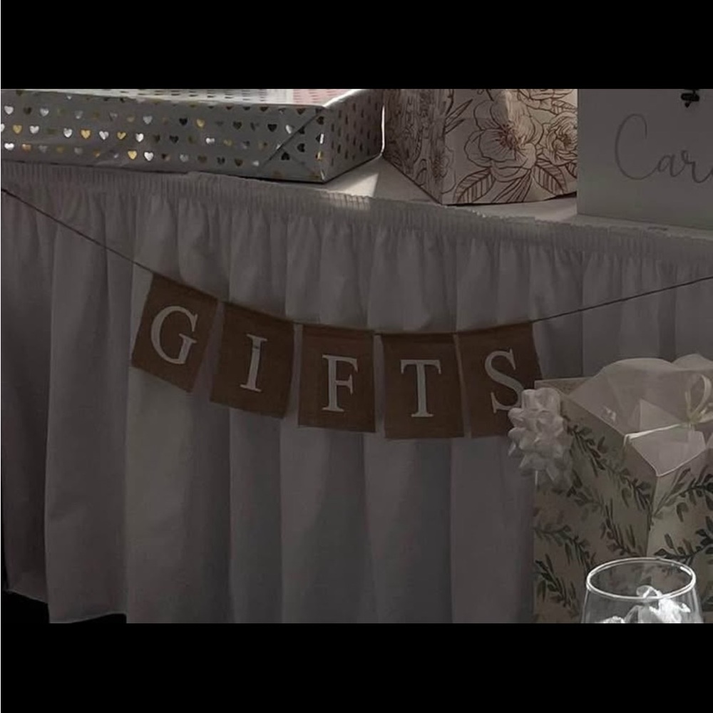 Rustic Brown Gift Banner
